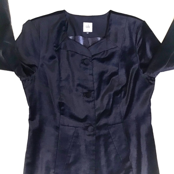 Cabi Entrance Coat in Midnight Blue Style #3489 - Picture 5 of 8